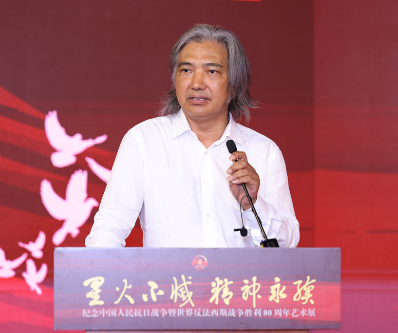 “星火不灭 精神永续——纪念中国人民抗日战争暨世界反法西斯战争胜利80周年艺术展”在京开幕 第 6 张