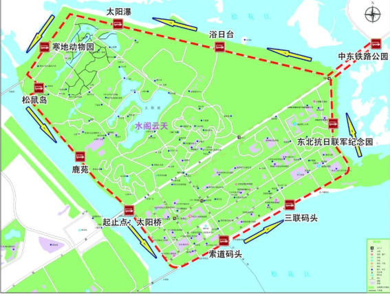 哈尔滨太阳岛风景区4月3日正式开园