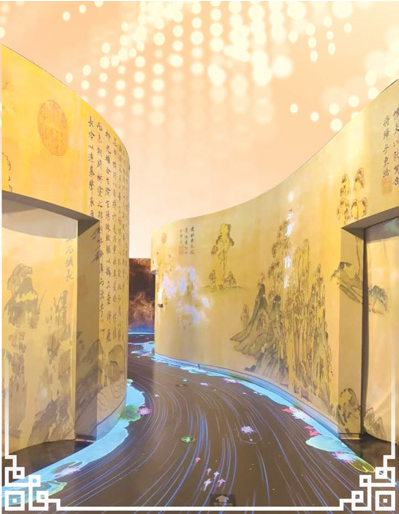 辽宁省博物馆创新展陈唐宋名画走入《洛神赋图》的数字画境