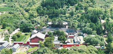 佛光寺的文化景观有了双重呵护