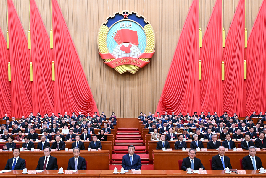 全国政协十四届三次会议在北京开幕