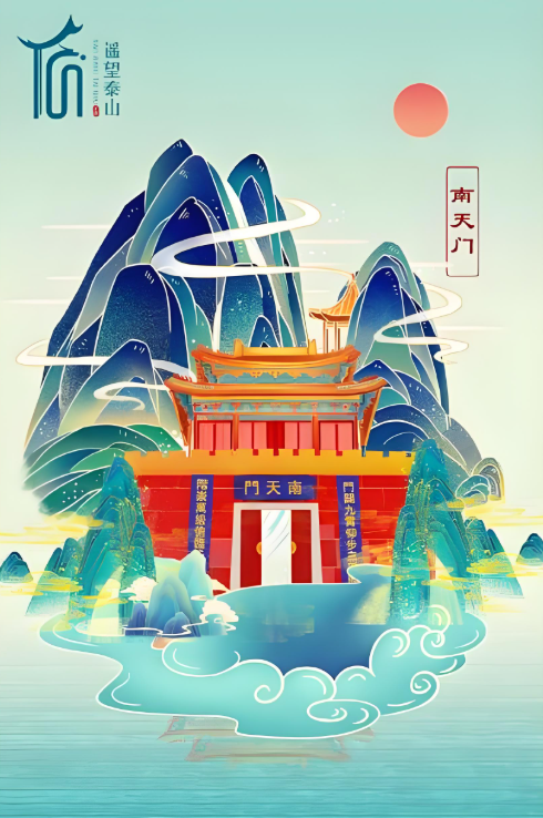 泰山迎来2025年第700万名游客 泰山迎来2025年第700万名游客