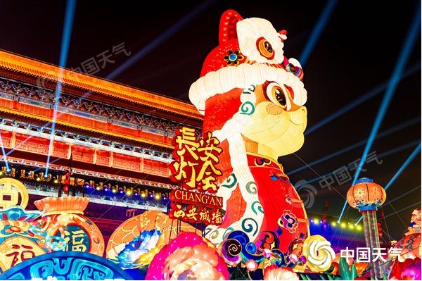 全国元宵节赏灯指数地图出炉 看哪里“月伴灯”哪里可赏“雪打灯” 第 2 张