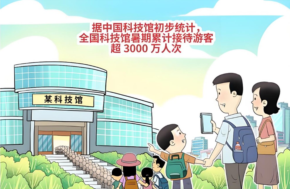科技馆何以成为假期新“顶流”