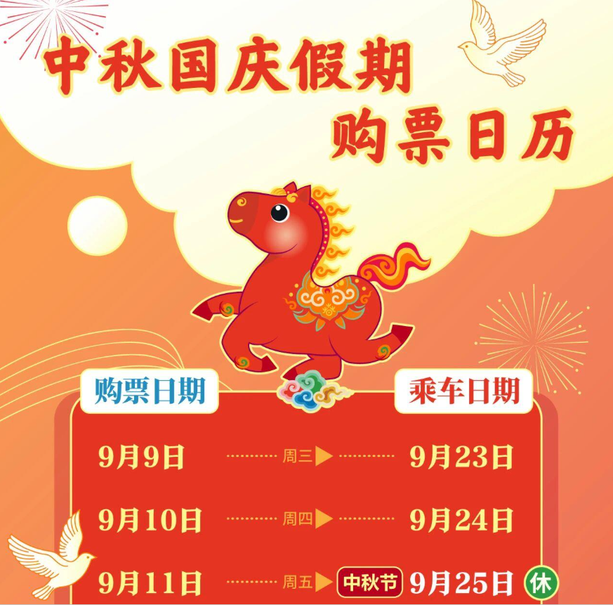 定好闹钟!9月30日火车票今日开售 国庆节首日车票明日可买 第 1 张 定好闹钟!9月30日火车票今日开售 国庆节首日车票明日可买 第 1 张