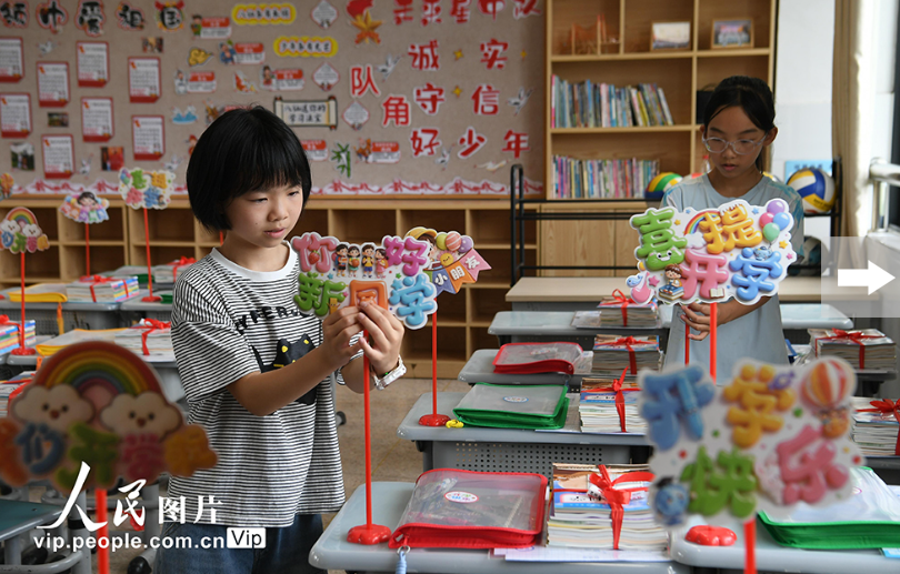 浙江金华：扮靓教室迎开学 第 2 张