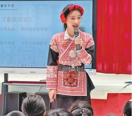 “学的人多了,非遗才能真正传下去” “学的人多了,非遗才能真正传下去”