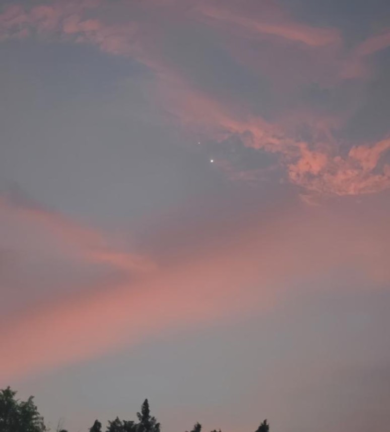 两幕“星月对话”登场:5月19日、20日金星木星先后“牵手”蛾眉月 第 3 张 两幕“星月对话”登场:5月19日、20日金星木星先后“牵手”蛾眉月 第 3 张