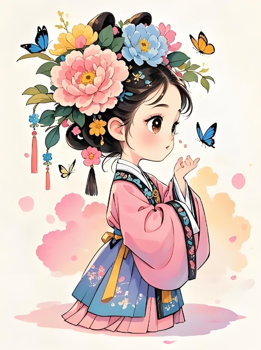 穿汉服 戴簪花 年轻人把非遗过成日常 穿汉服 戴簪花 年轻人把非遗过成日常