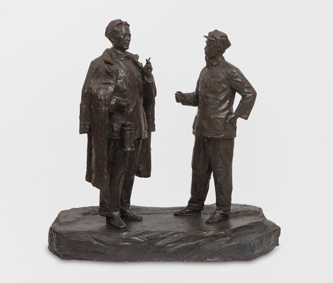 “纪念长征胜利90周年暨长征国家文化公园主题艺术展”在太庙艺术馆开幕 第 11 张