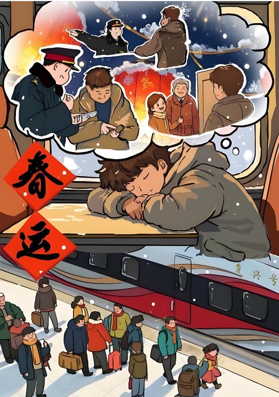 春运新景象，共赴热气腾腾中国年