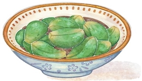 腊八蒜为什么会变绿？